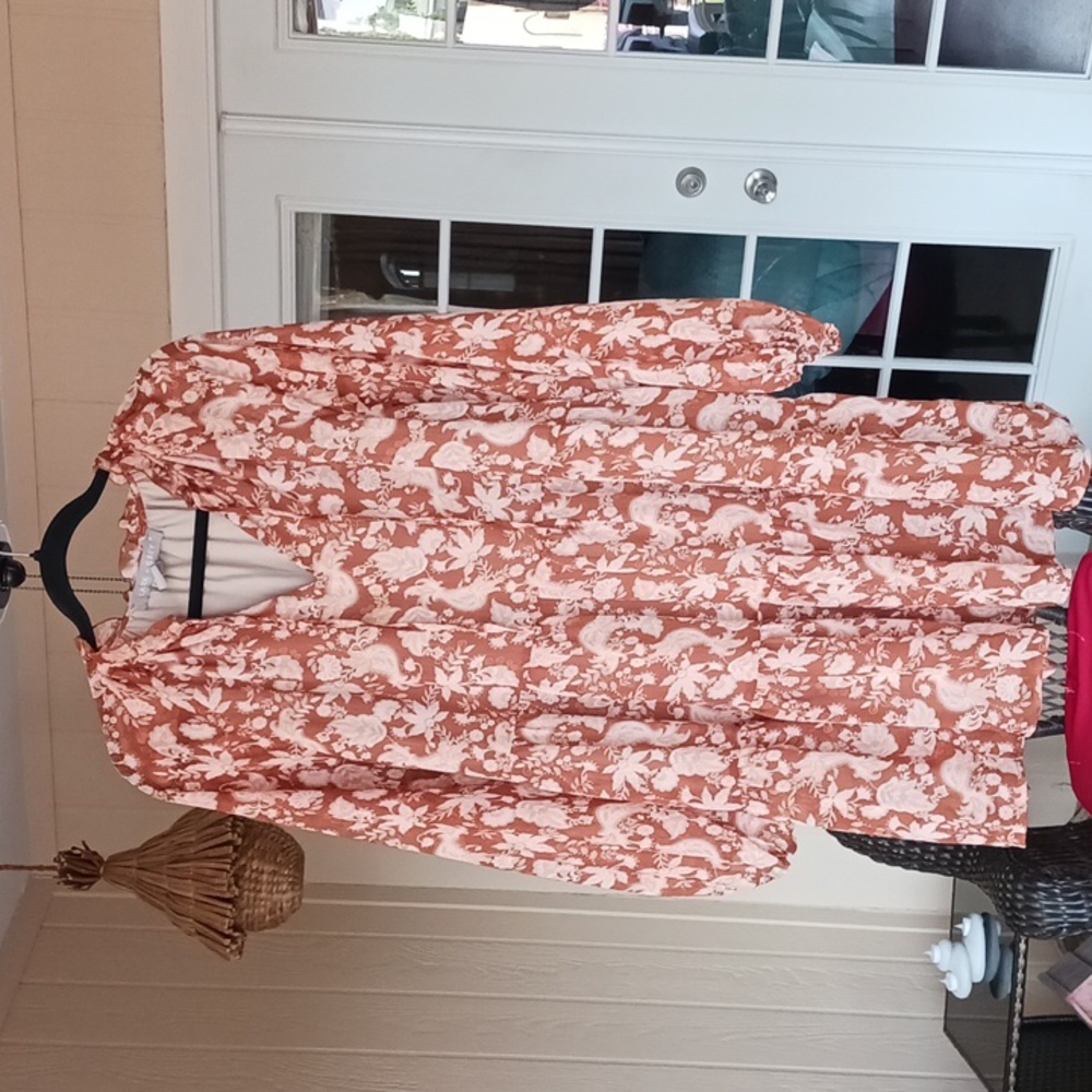 NWOT- LARK+GREY- Boutique Brown Dress